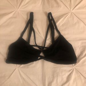 Urban Outfitters Edgy Strappy Keyhole Bralette Wireless